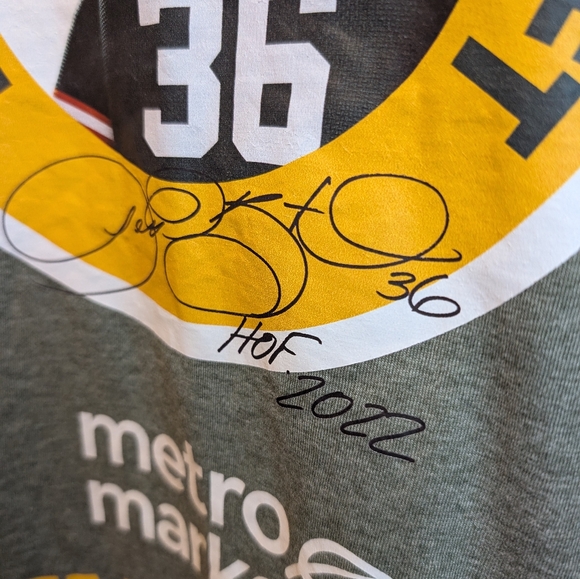 GREEN BAY PACKERS Heathered Green Short Sleeve Tshirt Sz M - Picture 7 of 13